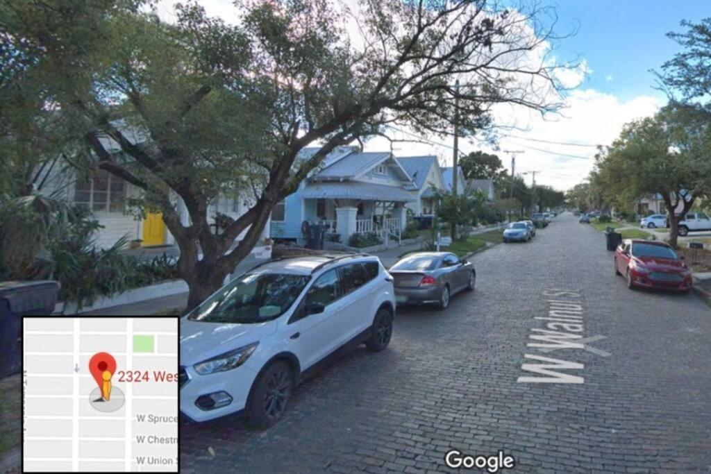 No Ho Yellow Door Bungalow Tampa Exterior foto